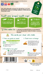 Potagères - Radis de 18 Jours - BIO - Grand Modèle - MEDIA_PACKAGING_VERSO